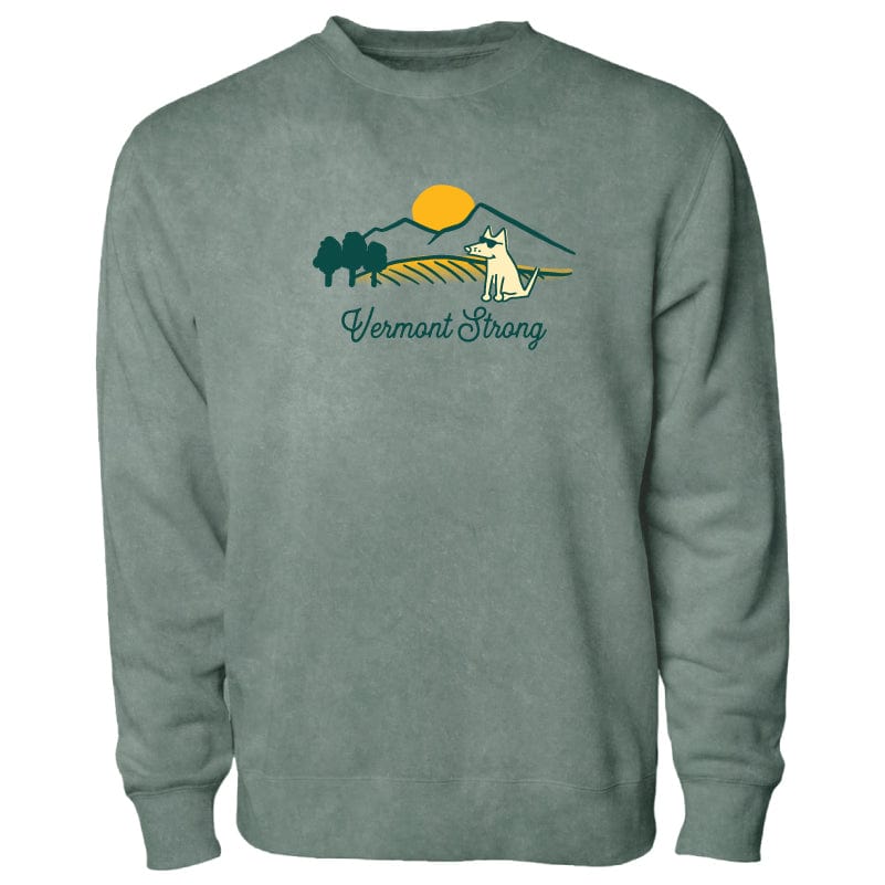 Vermont Strong - Salt Wash Crew Neck Sweatshirt