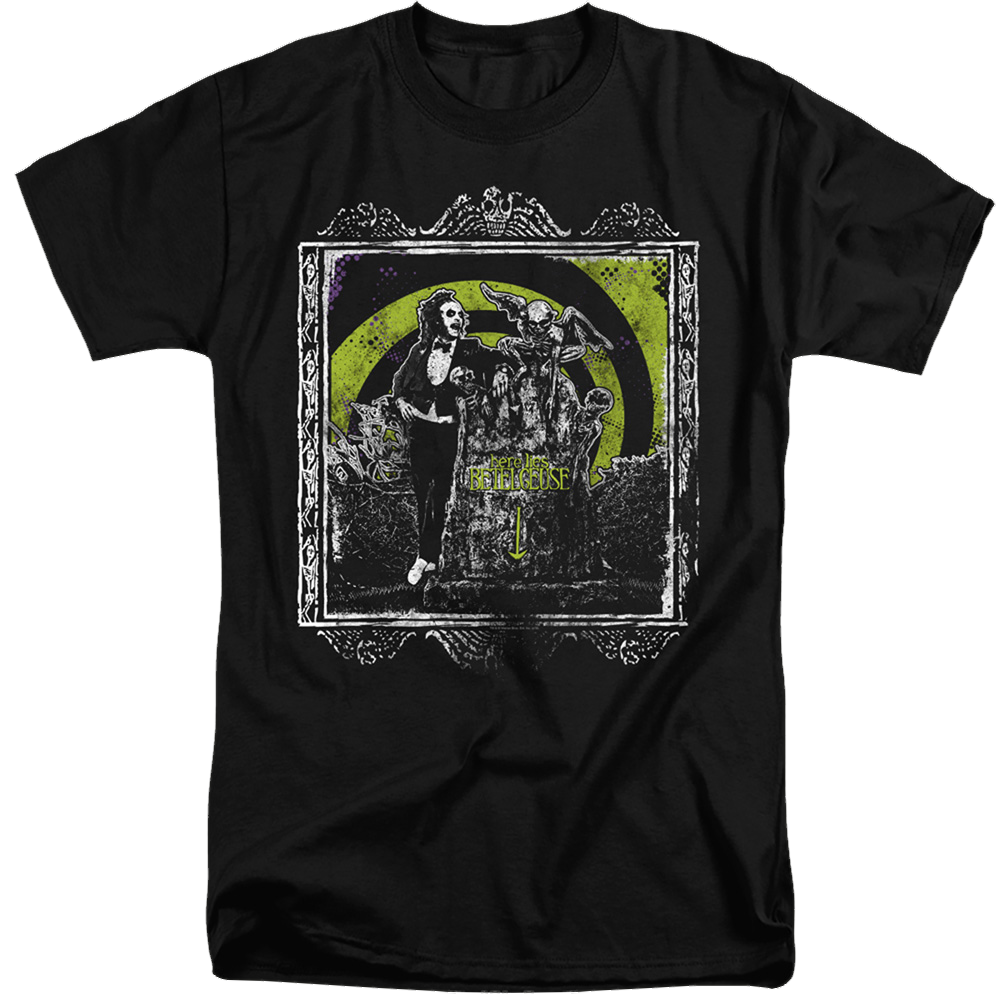 Beetlejuice Here Lies - Men's Tall Fit T-Shirt
