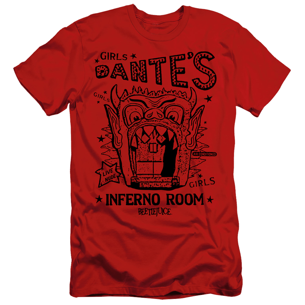 Beetlejuice Dantes Inferno Room - Men's Slim Fit T-Shirt