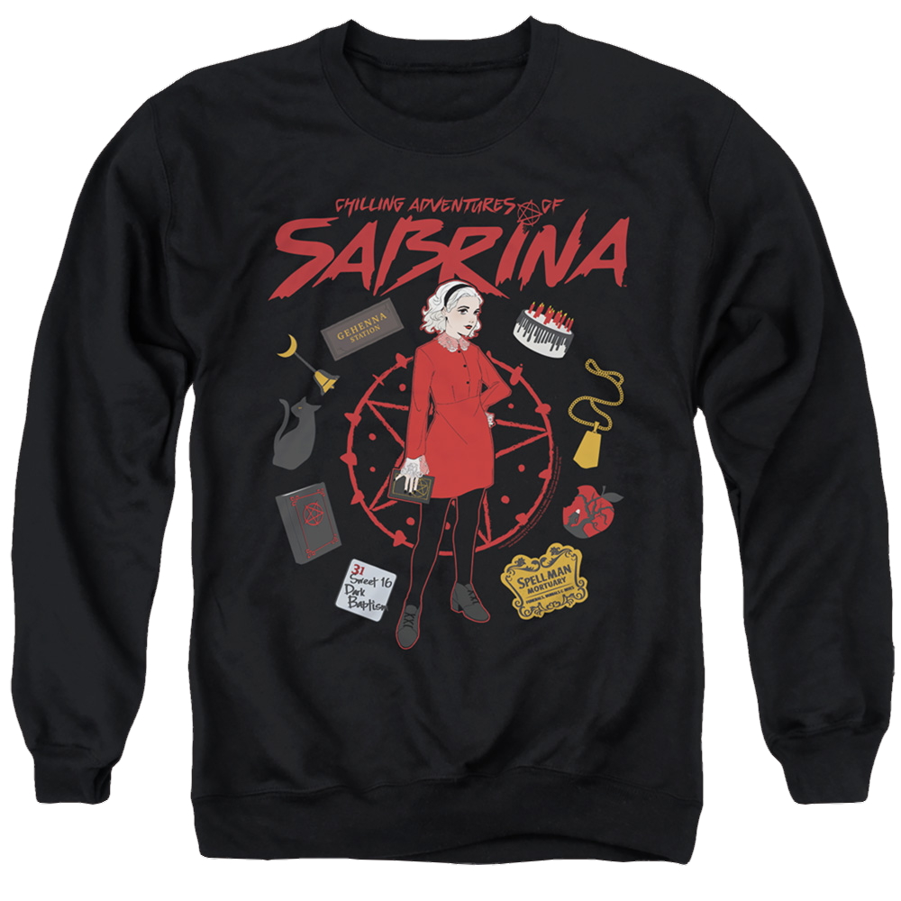 Chilling Adventures Of Sabrina Circle - Men's Crewneck Sweatshirt