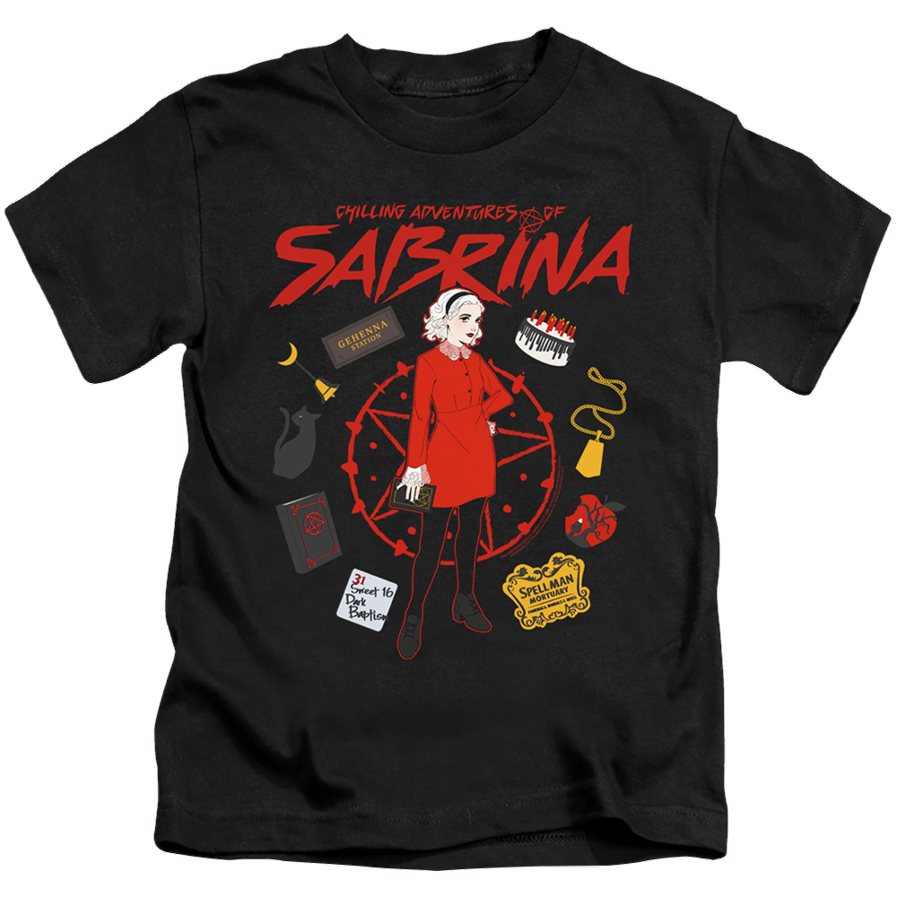 Chilling Adventures Of Sabrina Circle - Kid's T-Shirt