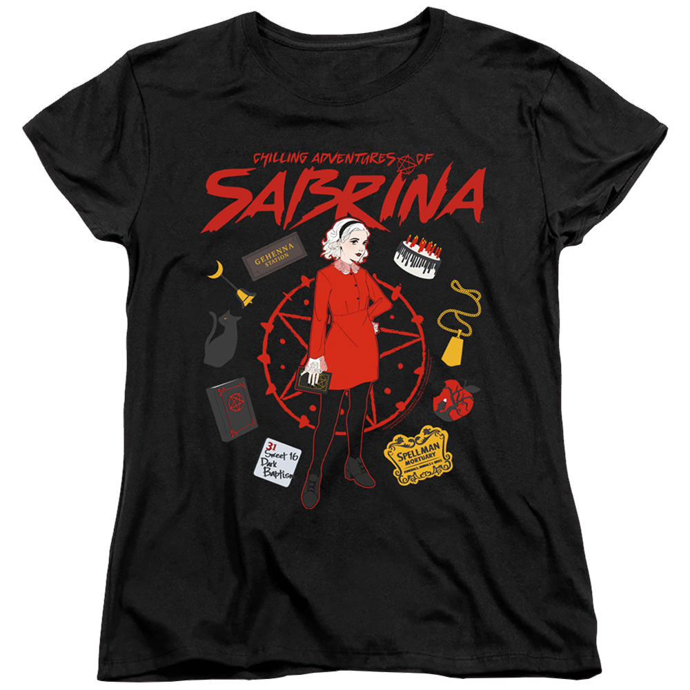 Chilling Adventures Of Sabrina Circle - Women's T-Shirt