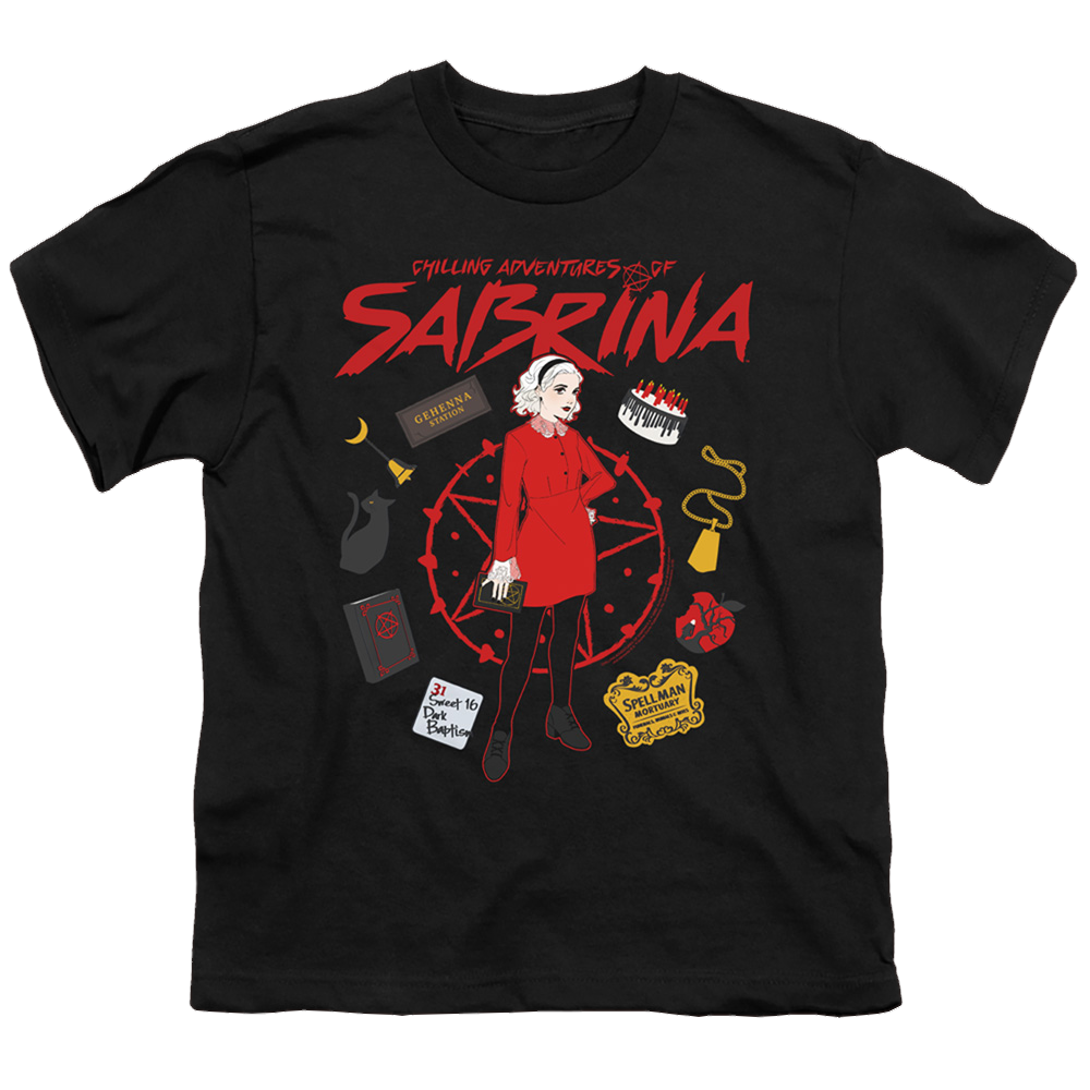 Chilling Adventures Of Sabrina Circle - Youth T-Shirt