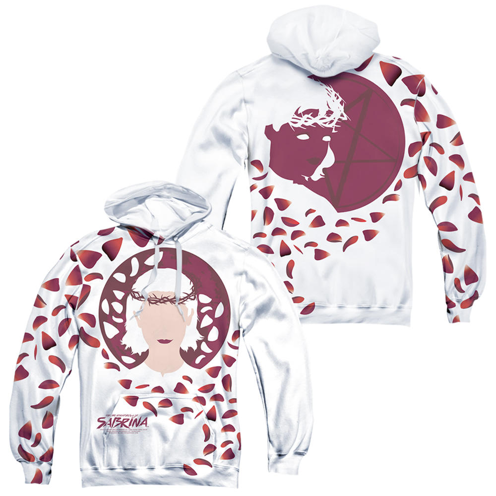 Chilling Adventures Of Sabrina Crown Of Thorns (Front/Back Print) - All-Over Print Pullover Hoodie