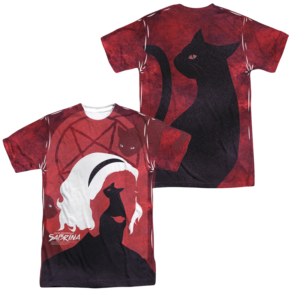 Chilling Adventures Of Sabrina Cats (Front/Back Print) - Men's All-Over Print T-Shirt