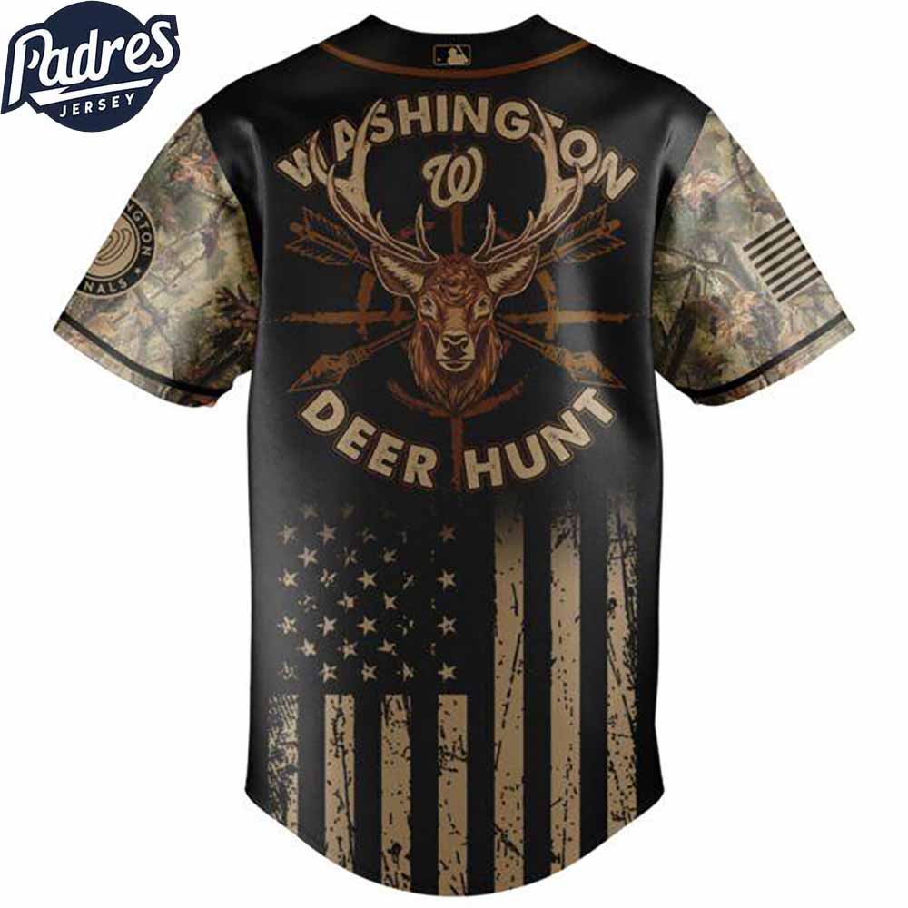 Washington Nationals MLB X Deer Hunting Personalized Baseball Jersey - Padres Jersey Oasis: Elevate Your Baseball Style Game