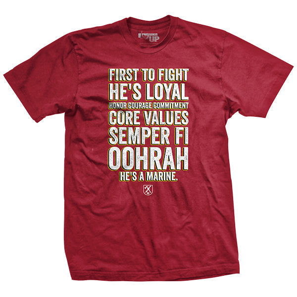 He's a Marine T-Shirt