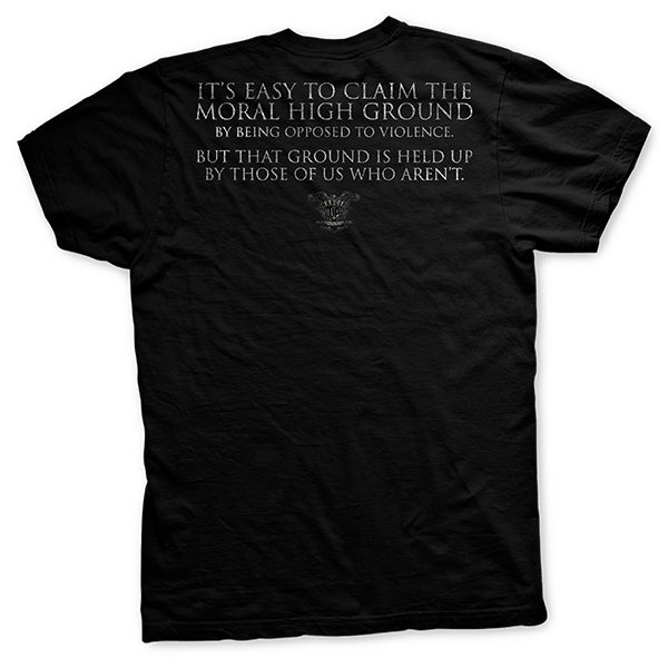 Moral High Ground Flag T-Shirt