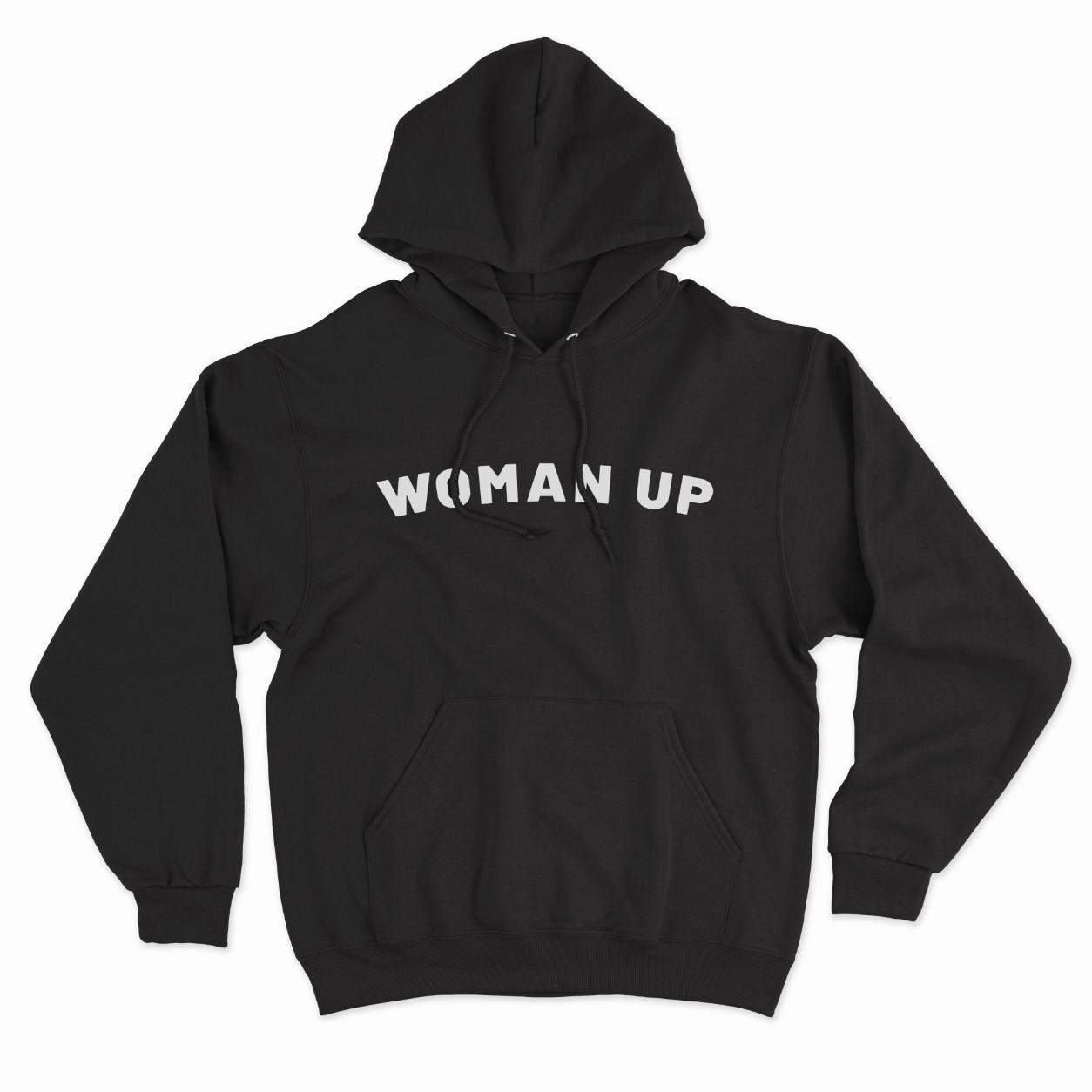 Woman Up Men's Hoodie