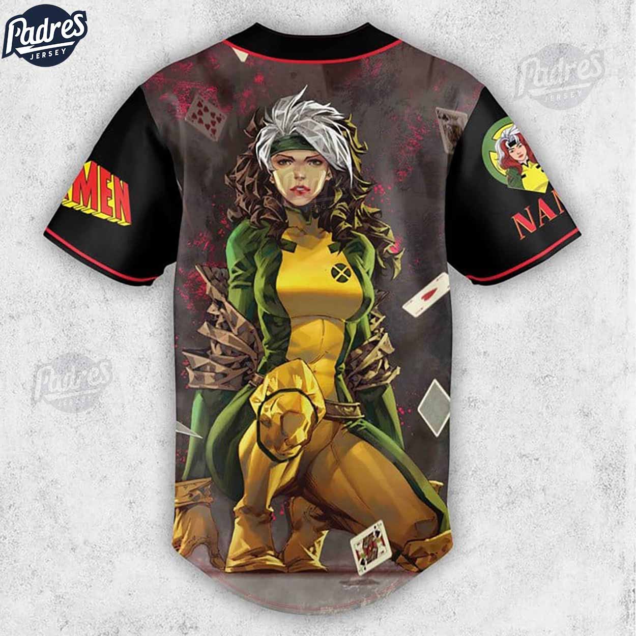 X-Men 97 Rogue Baseball Jersey - Padres Jersey Oasis: Elevate Your Baseball Style Game