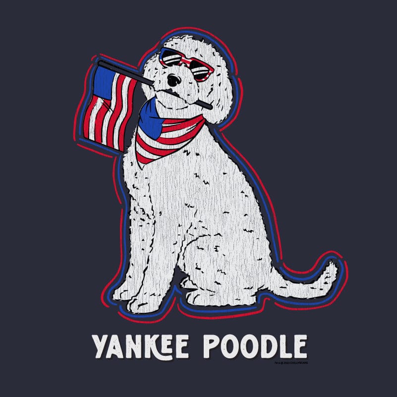 Yankee Poodle - Youth Short Sleeve T-shirt