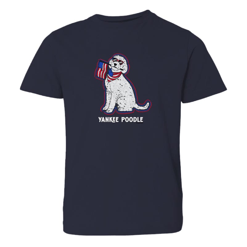 Yankee Poodle - Youth Short Sleeve T-shirt