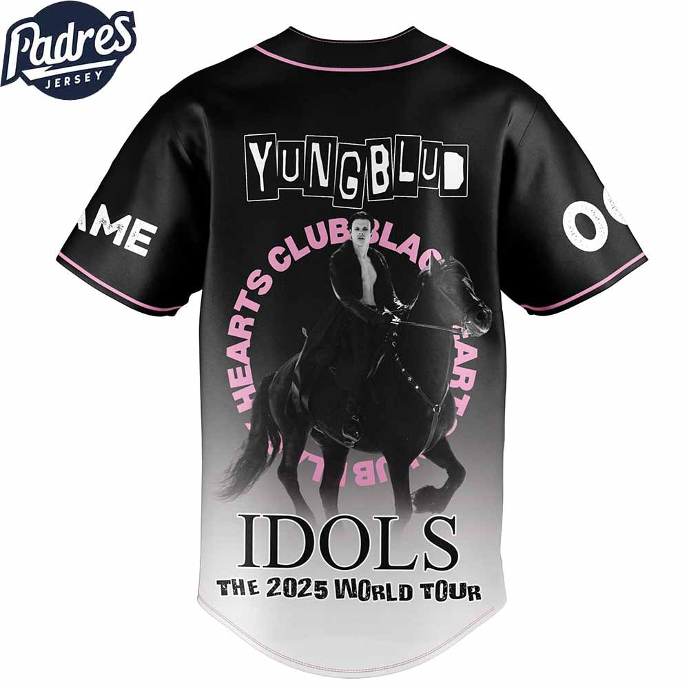 Yungblud Music Custom Baseball Jersey - Padres Jersey Oasis: Elevate Your Baseball Style Game