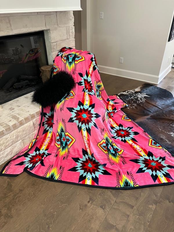 Z Pink Oversized Blanket