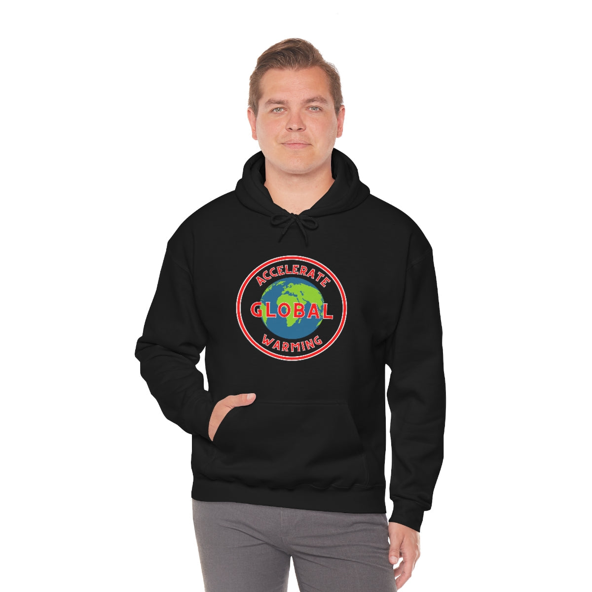 Accelerate Global Warming - Unisex Heavy BlendÃ¢â€žÂ¢ Hooded Sweatshirt - ALL COLORS - Hot Take
