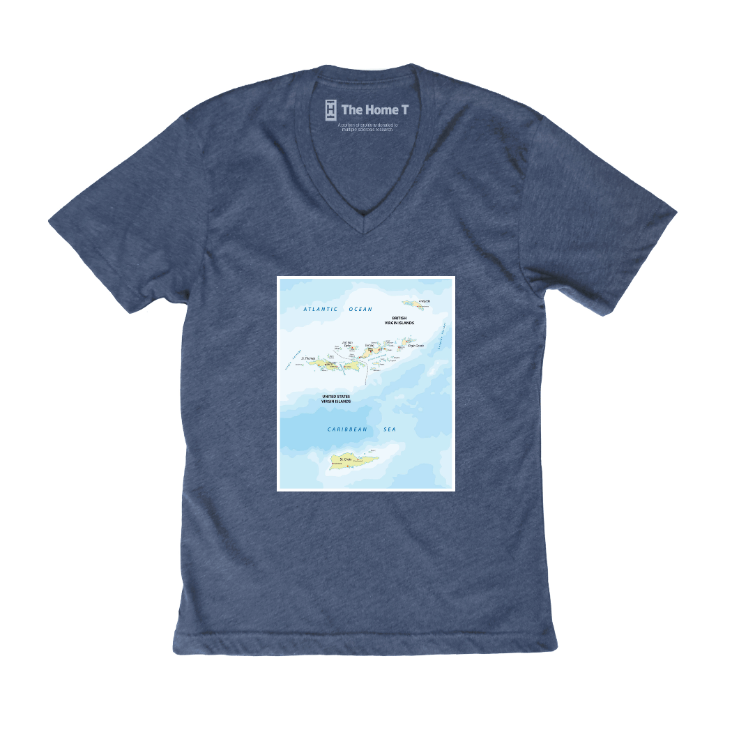 Custom V-Neck T-Shirt Style001