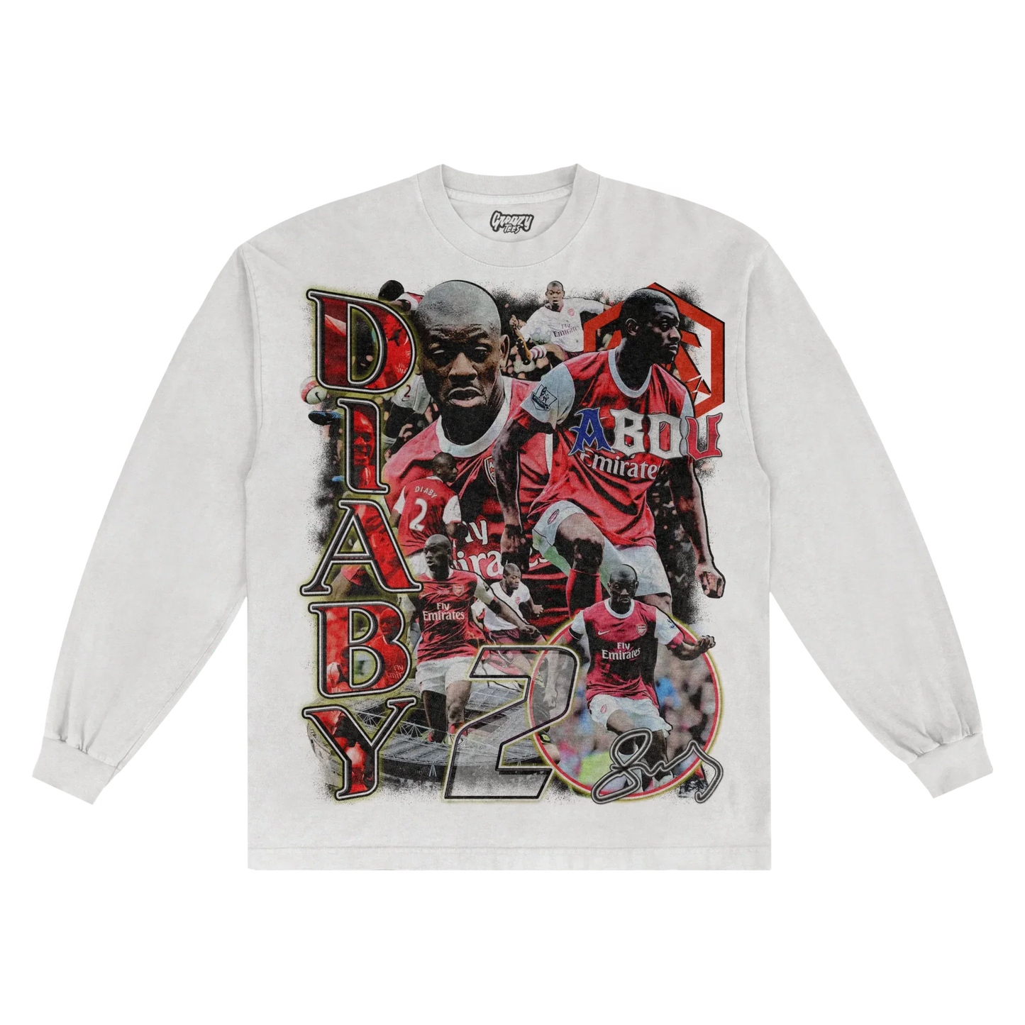 Abou Diaby Streets Won't Forget Long Sleeved Tee