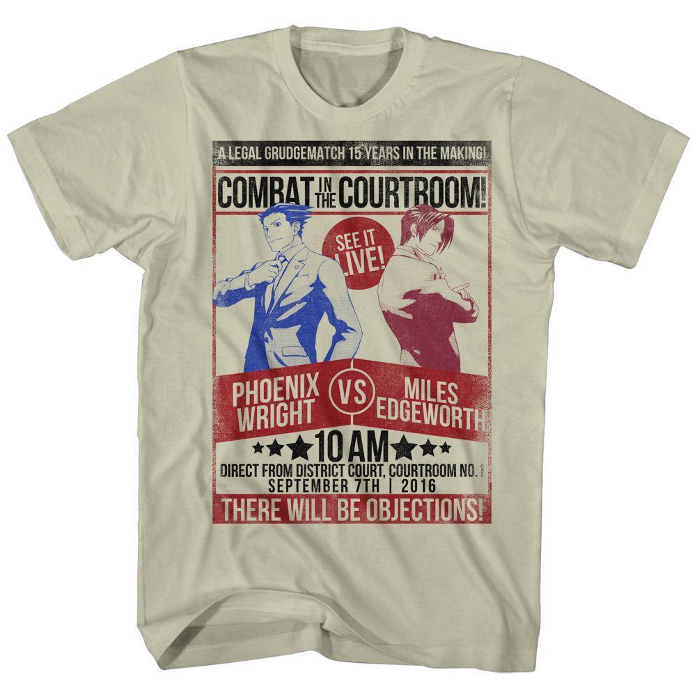 Ace Attorney - Fight! Boyfriend Tee Style001