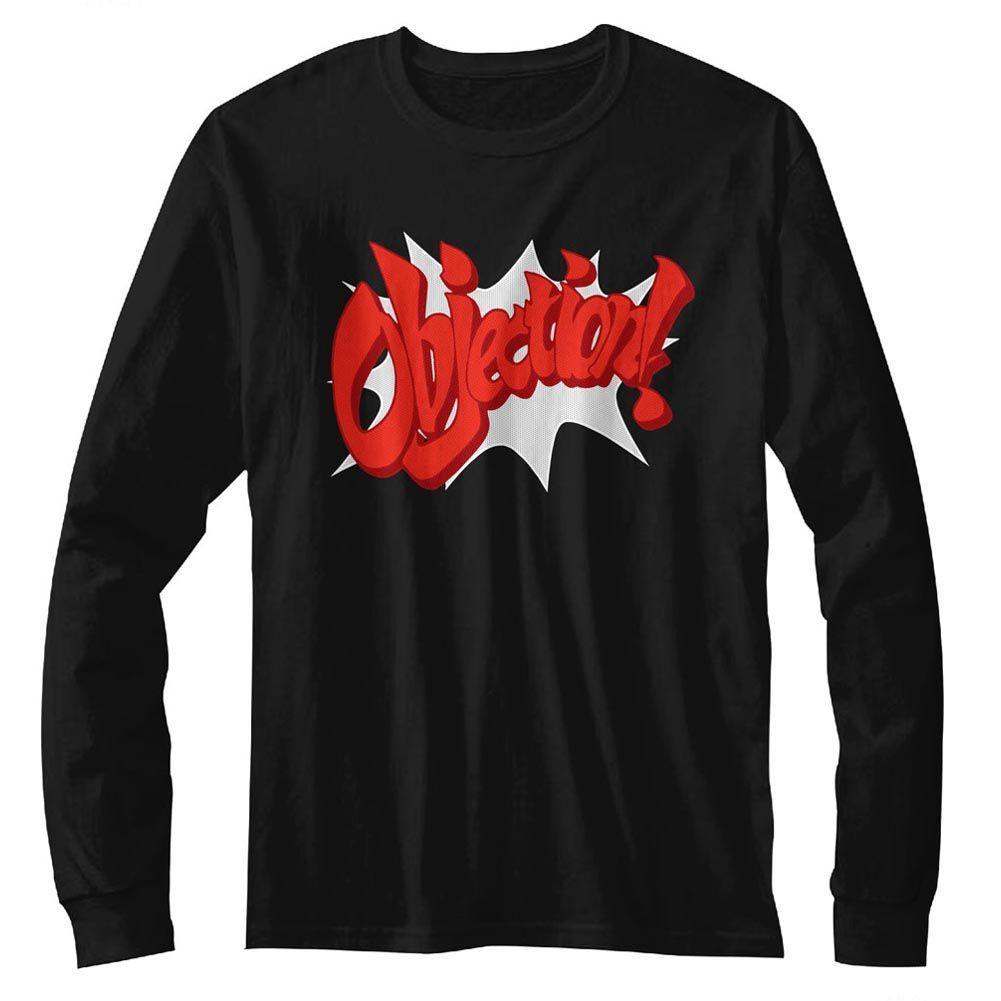 Ace Attorney - Objection! Long Sleeve T-Shirt