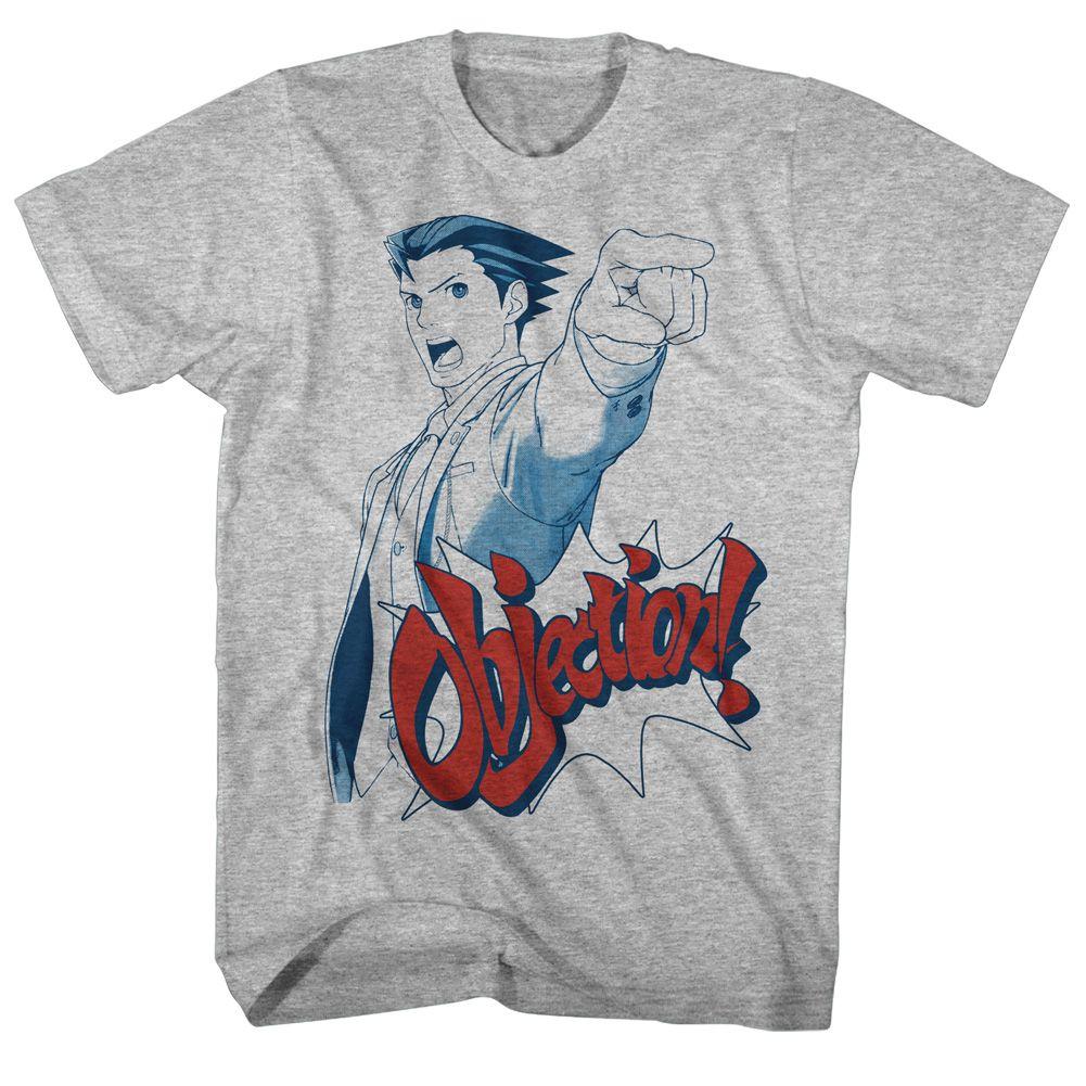 Ace Attorney - Objection T-Shirt Style001