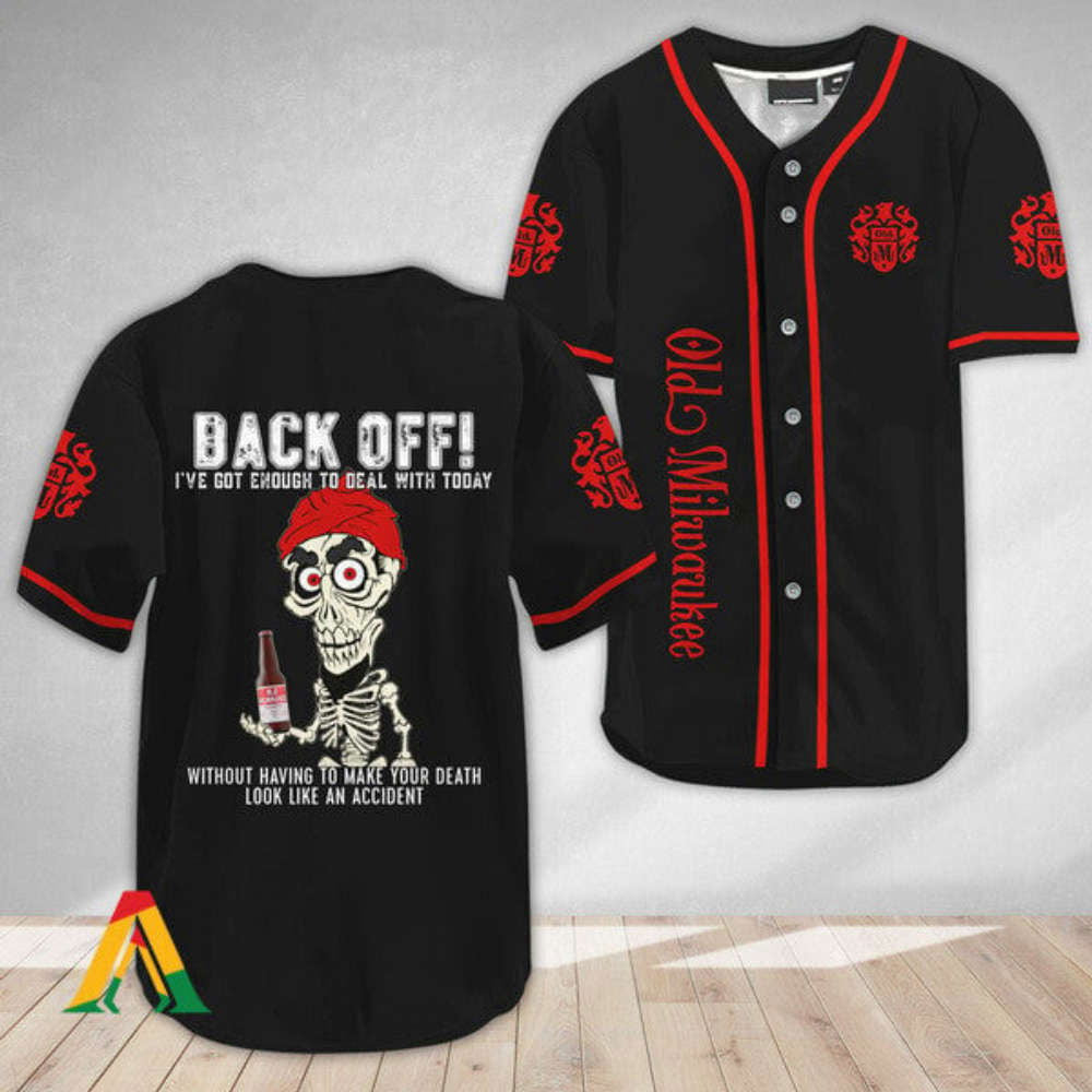 Achmed Back Off: Old Milwaukee Baseball Jersey - Stand Out in Style! - Aopprinter