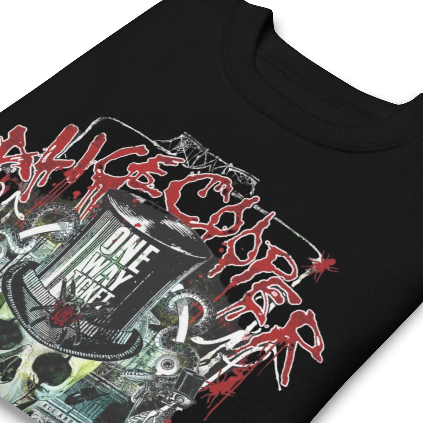 Alice Cooper Nightmare Express Jumbo Print Sweatshirt