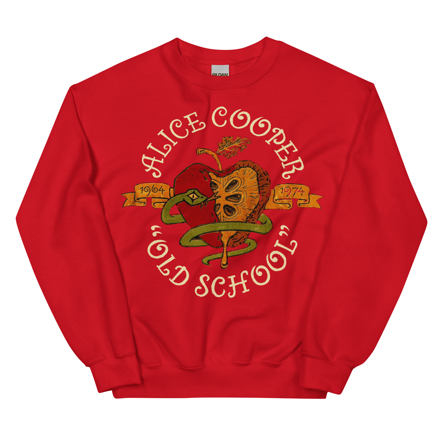 Alice Cooper - Old School Jumbo Print Sweatshirt