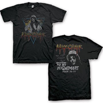 Alice Cooper Triangle Bats Tee