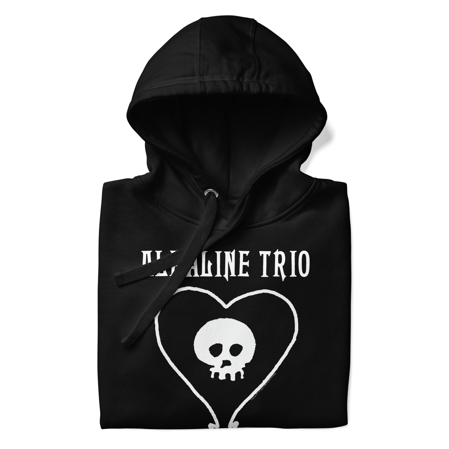 Alkaline Trio Heart Skull Hoodie