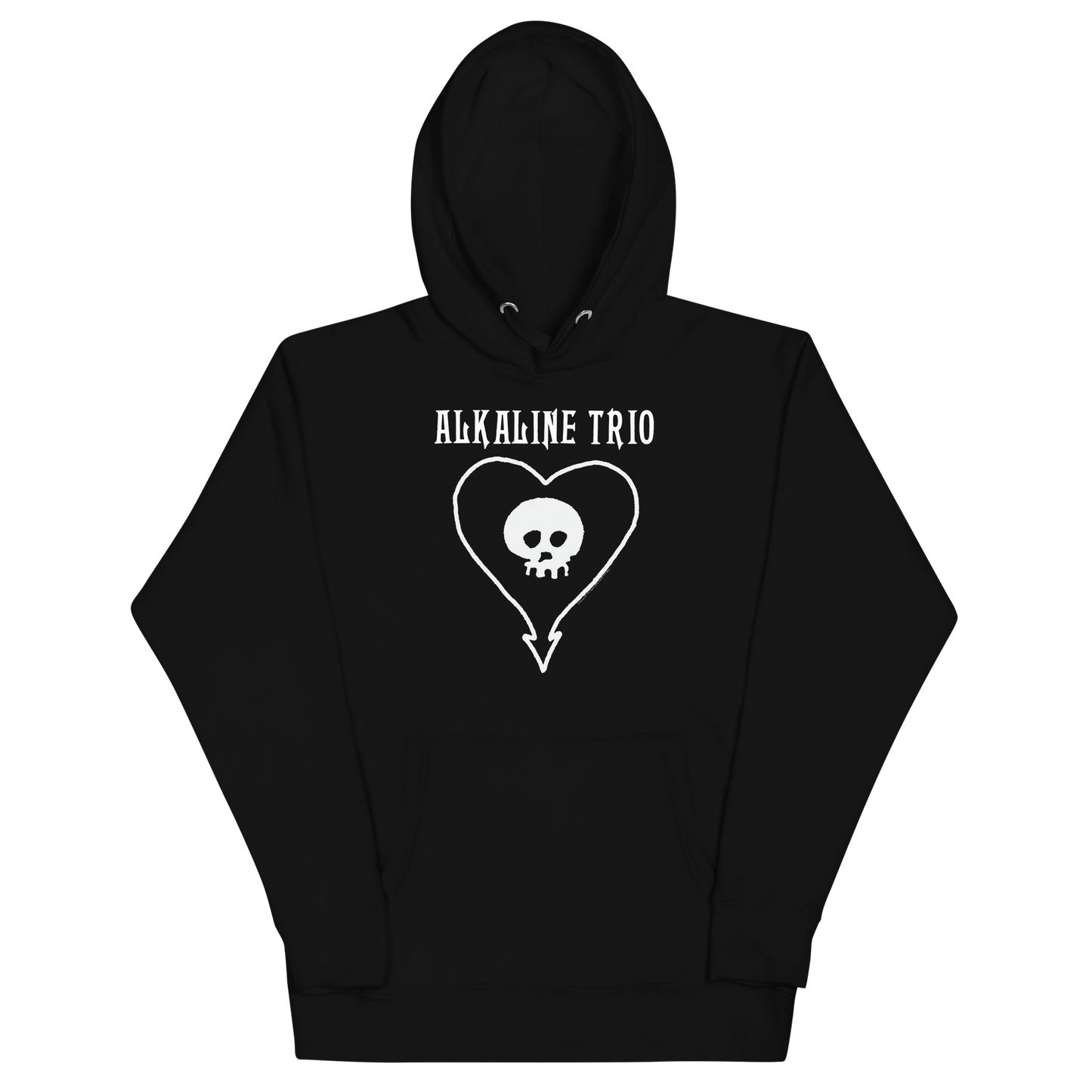 Alkaline Trio Heart Skull Hoodie