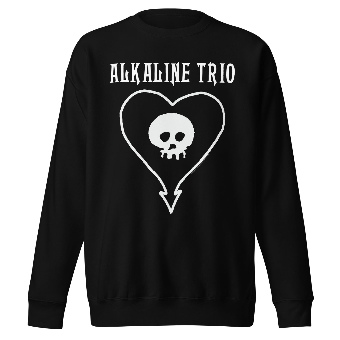 Alkaline Trio Heart Skull Sweatshirt