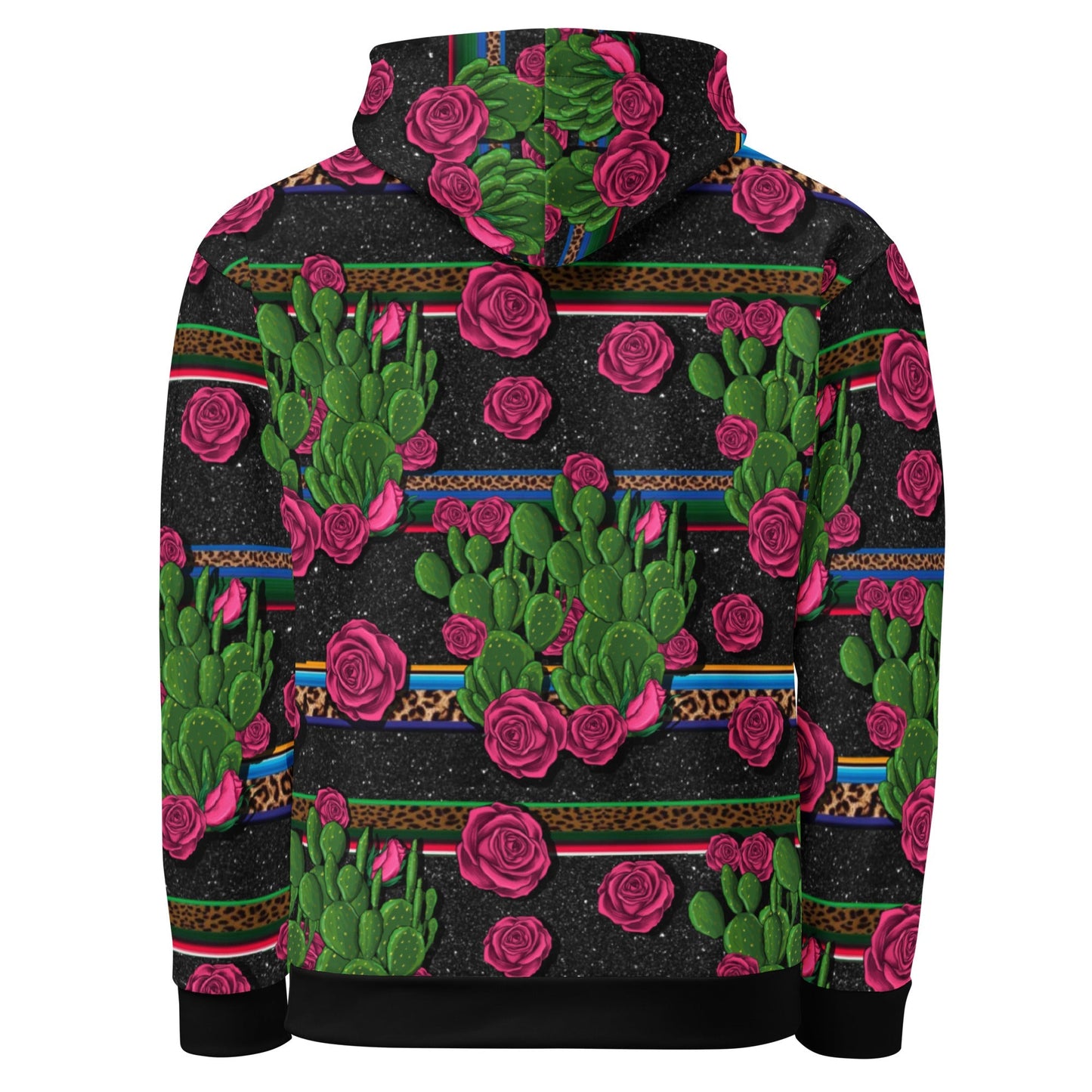 Lupe is My Home Girl Mexico Rose Y Cactus Unisex Hoodie