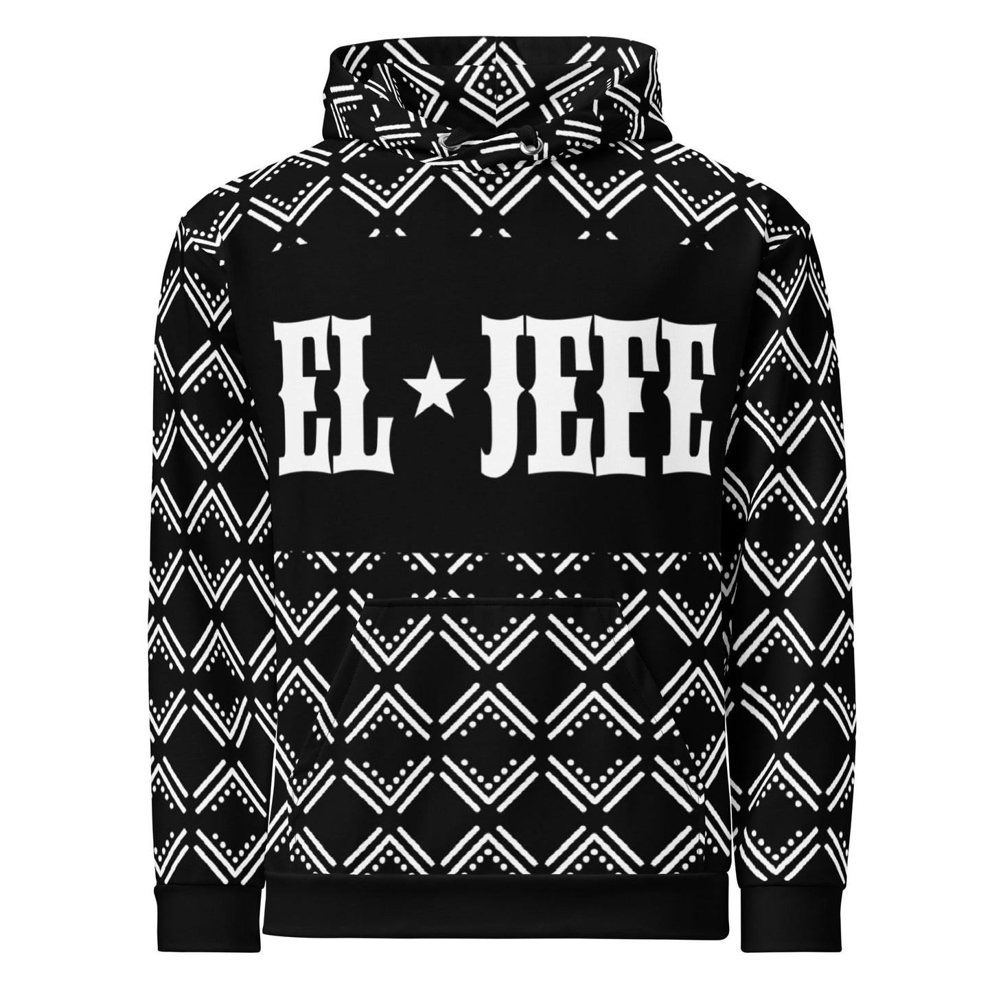 El Jefe Pattern Printed Unisex Hoodie