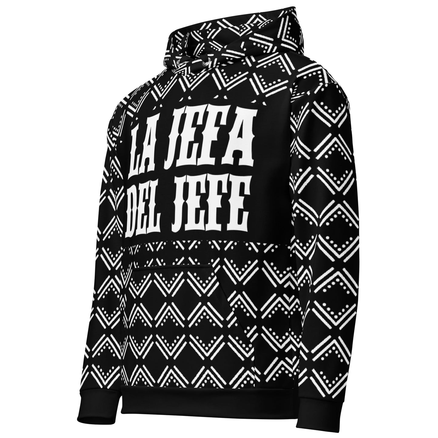 La Jefa Del Jefe Pattern Unisex Hoodie