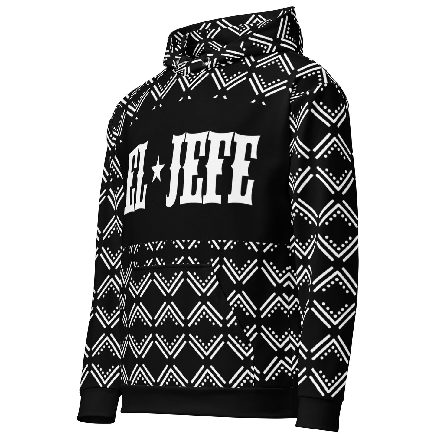El Jefe Pattern Printed Unisex Hoodie