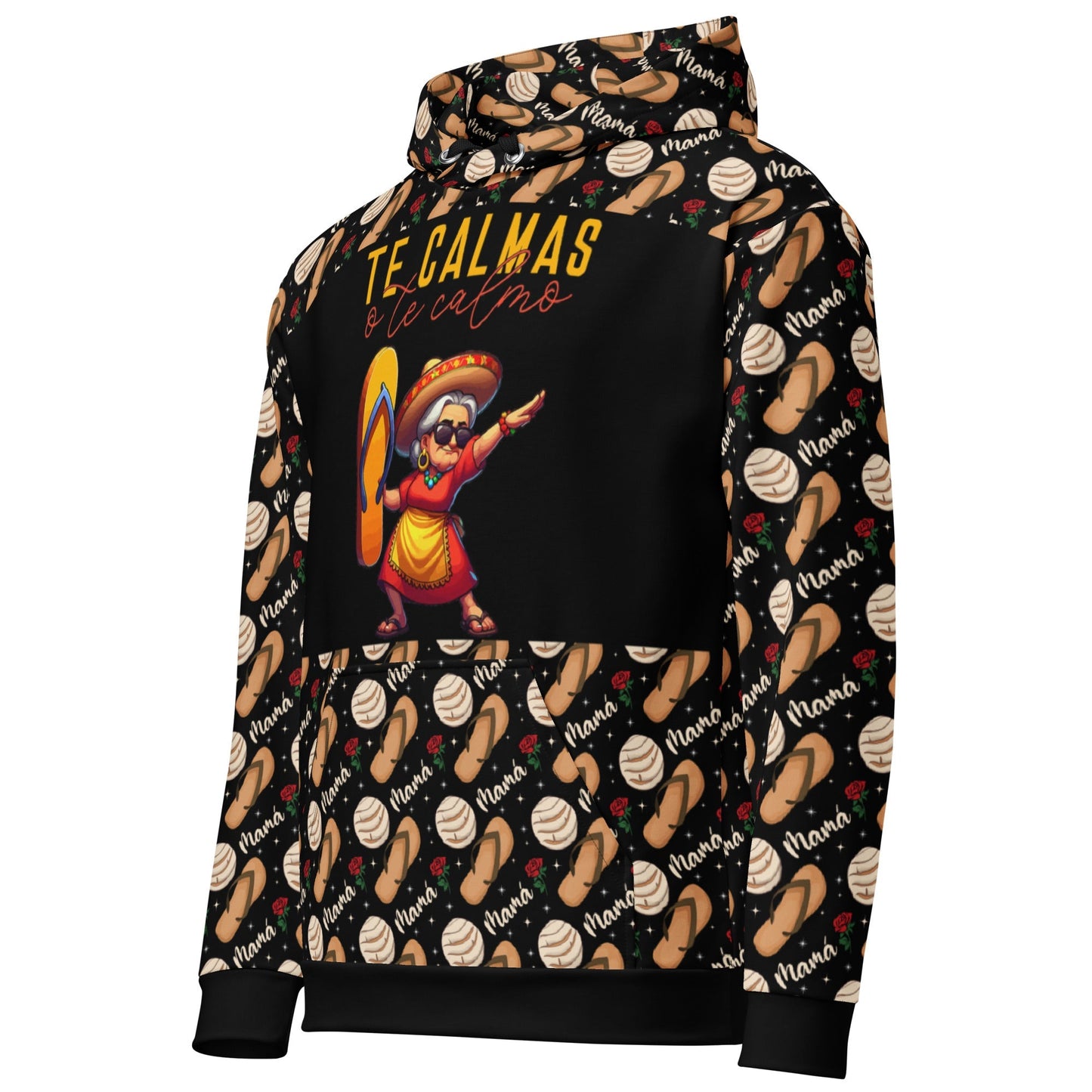 Te Calmas O Te Calmo Mam Chancla Printed Unisex Hoodie