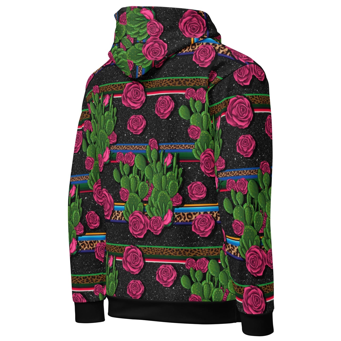 Lupe is My Home Girl Mexico Rose Y Cactus Unisex Hoodie