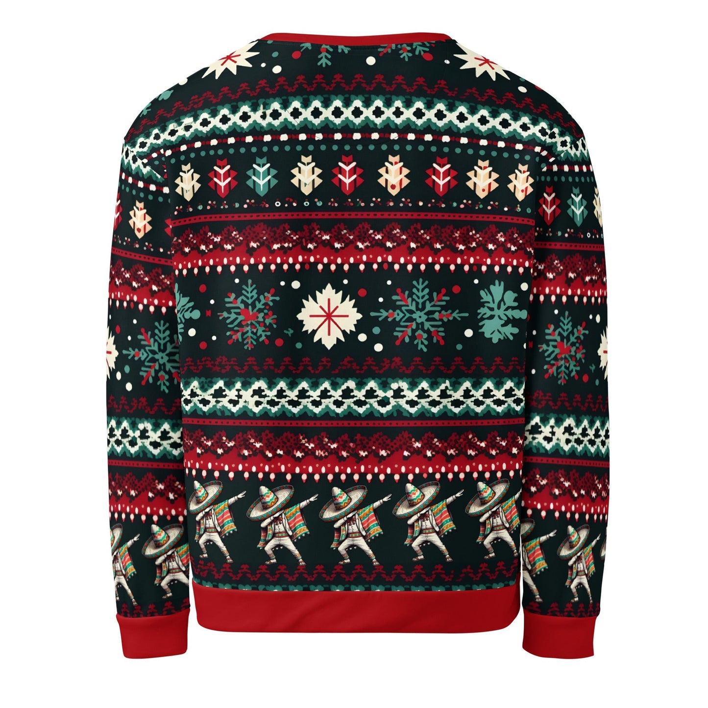 Sancho Claus I Prefer the Back Door Ugly Navidad Sweatshirt