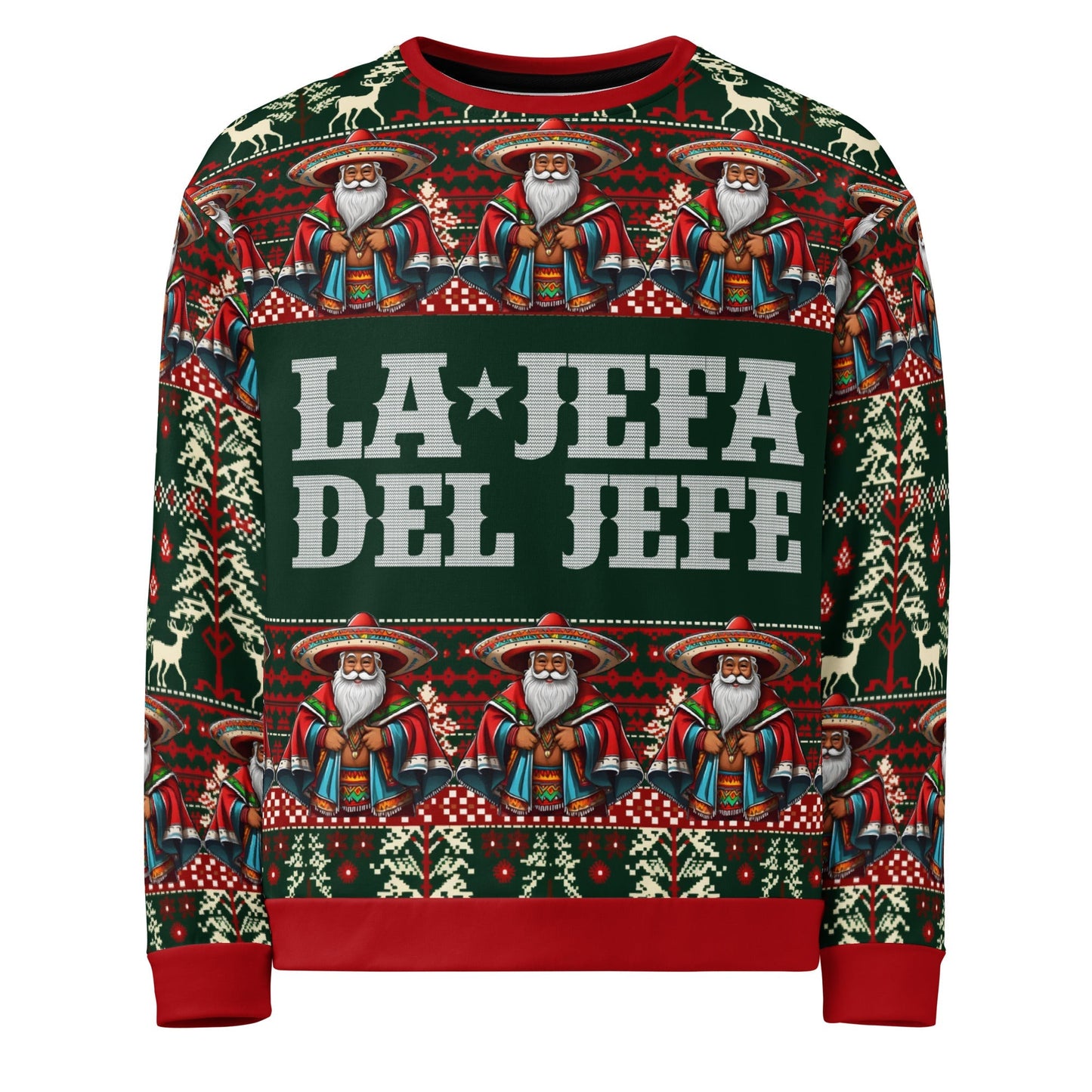 La Jefa Del Jefe Navidad Sweatshirt