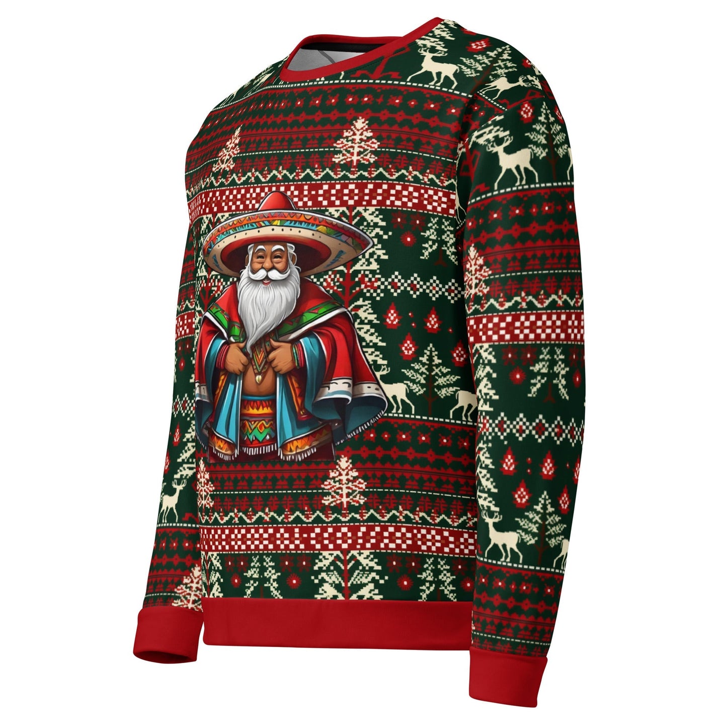 Mexican Santa Claus Ugly Navidad Sweatshirt