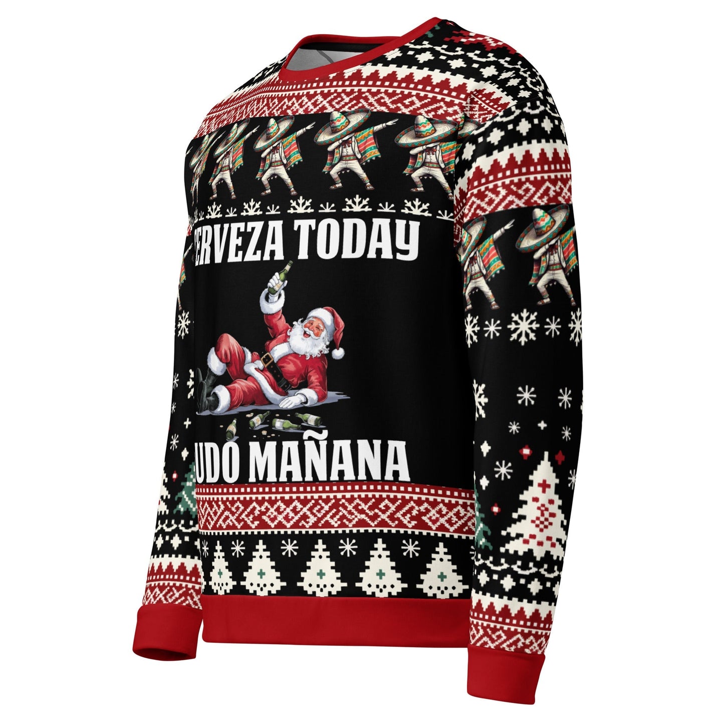 Cerveza Today Crudo Manana Santa Claus Navidad Sweatshirt