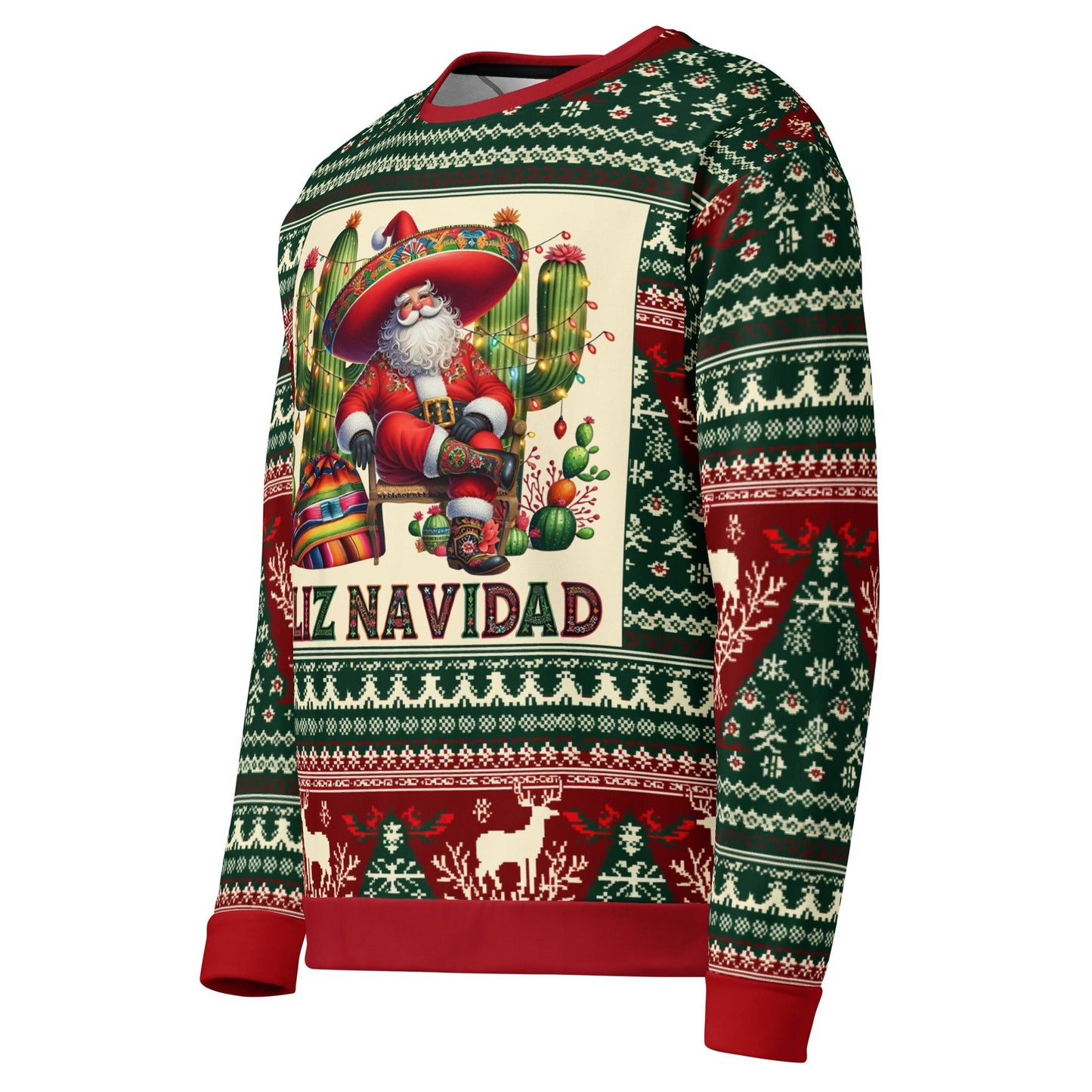 Feliz Navidad Santa Claus Sweatshirt