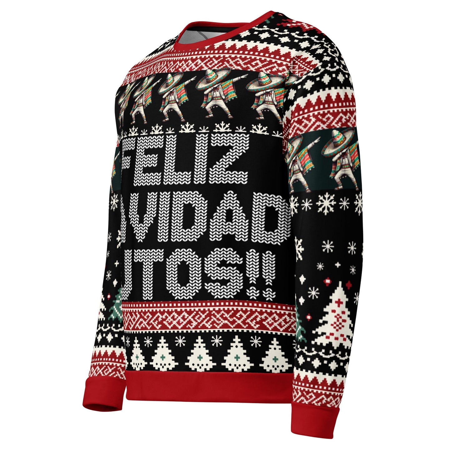 Feliz Navidad Putos Ugly Navidad Sweatshirt for Latinos