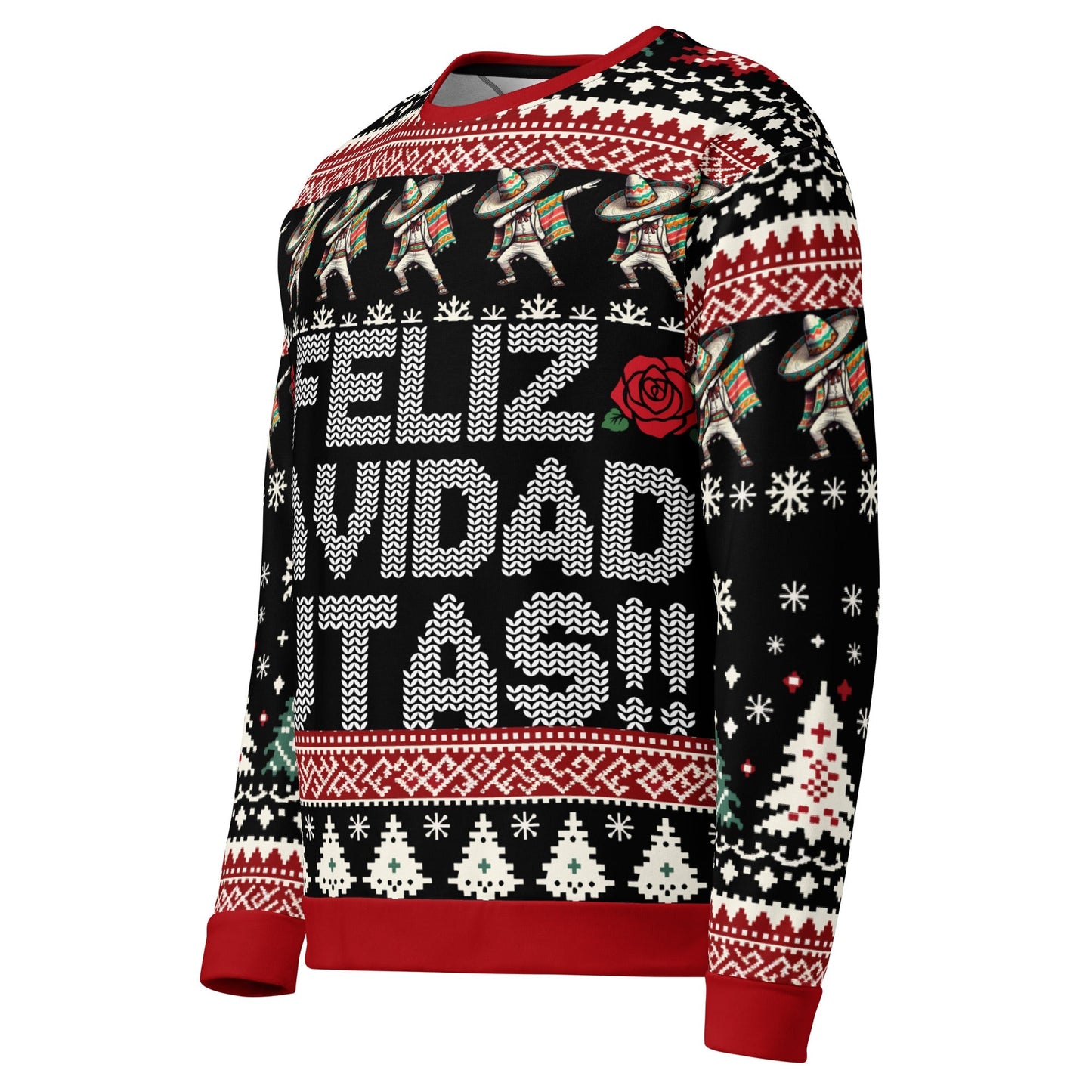 Feliz Navidad Putas Ugly Christmas Sweatshirt
