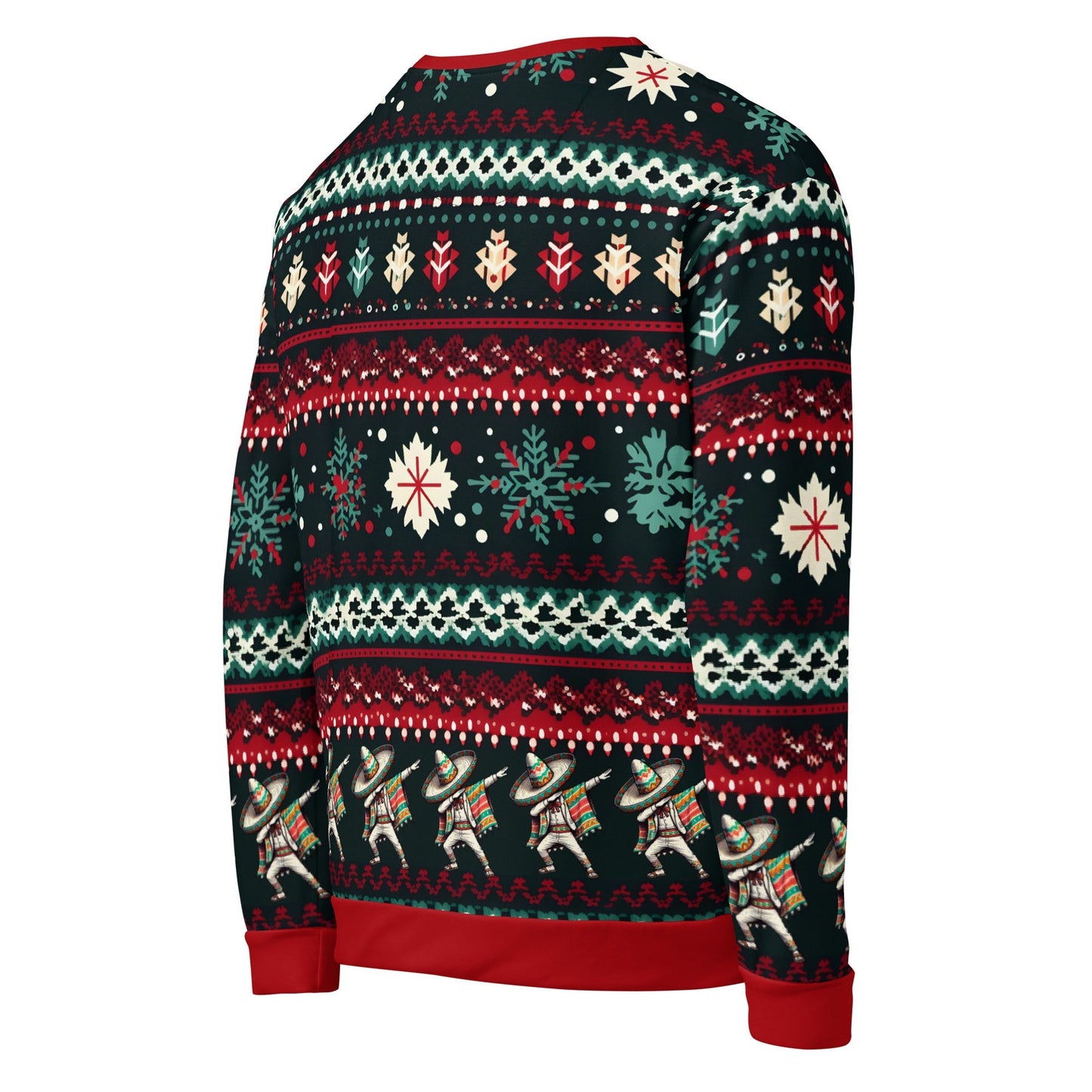 Sancho Claus I Prefer the Back Door Ugly Navidad Sweatshirt