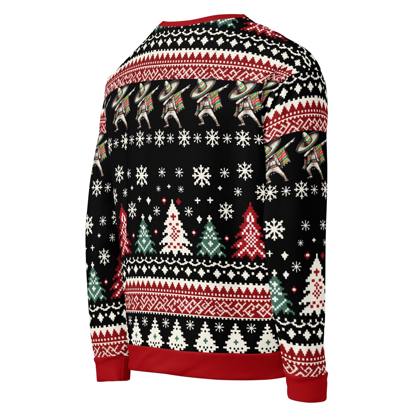 Borracho Today Crudo Manana Ugly Navidad Sweatshirt