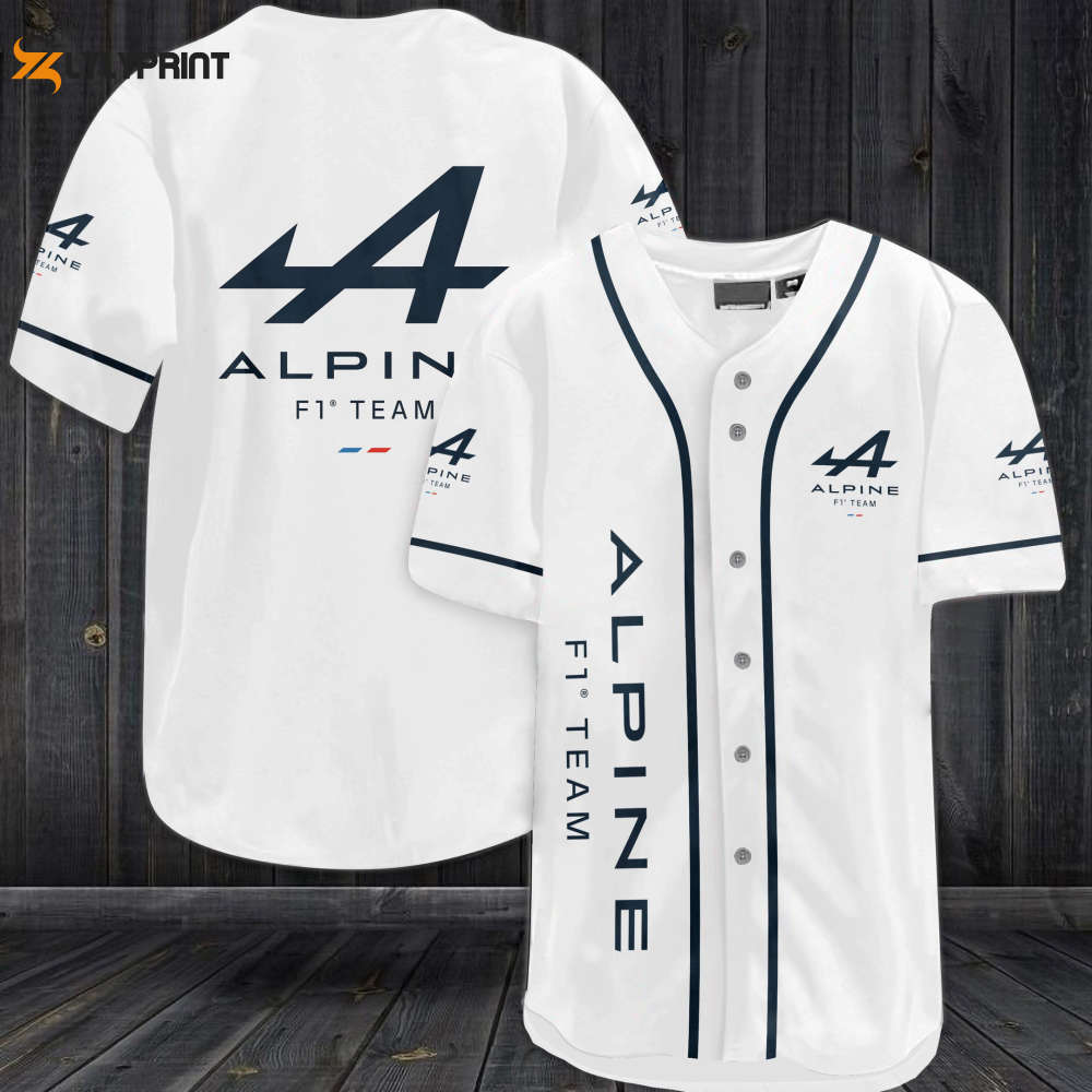 Alpine F1 Team Baseball Jersey - Perfect Gift for Men & Women Racing Enthusiasts - lylyprint.com