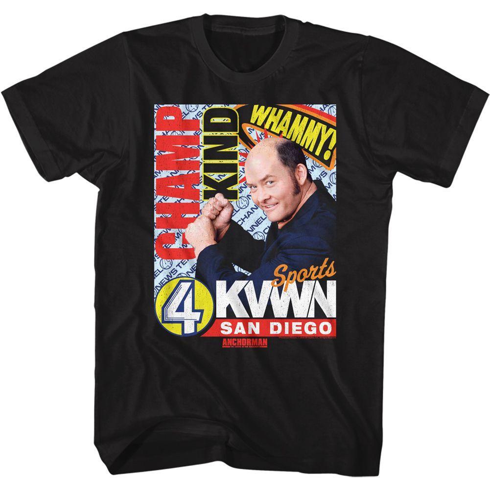 Anchorman - Champ Kind Dark Boyfriend Tee