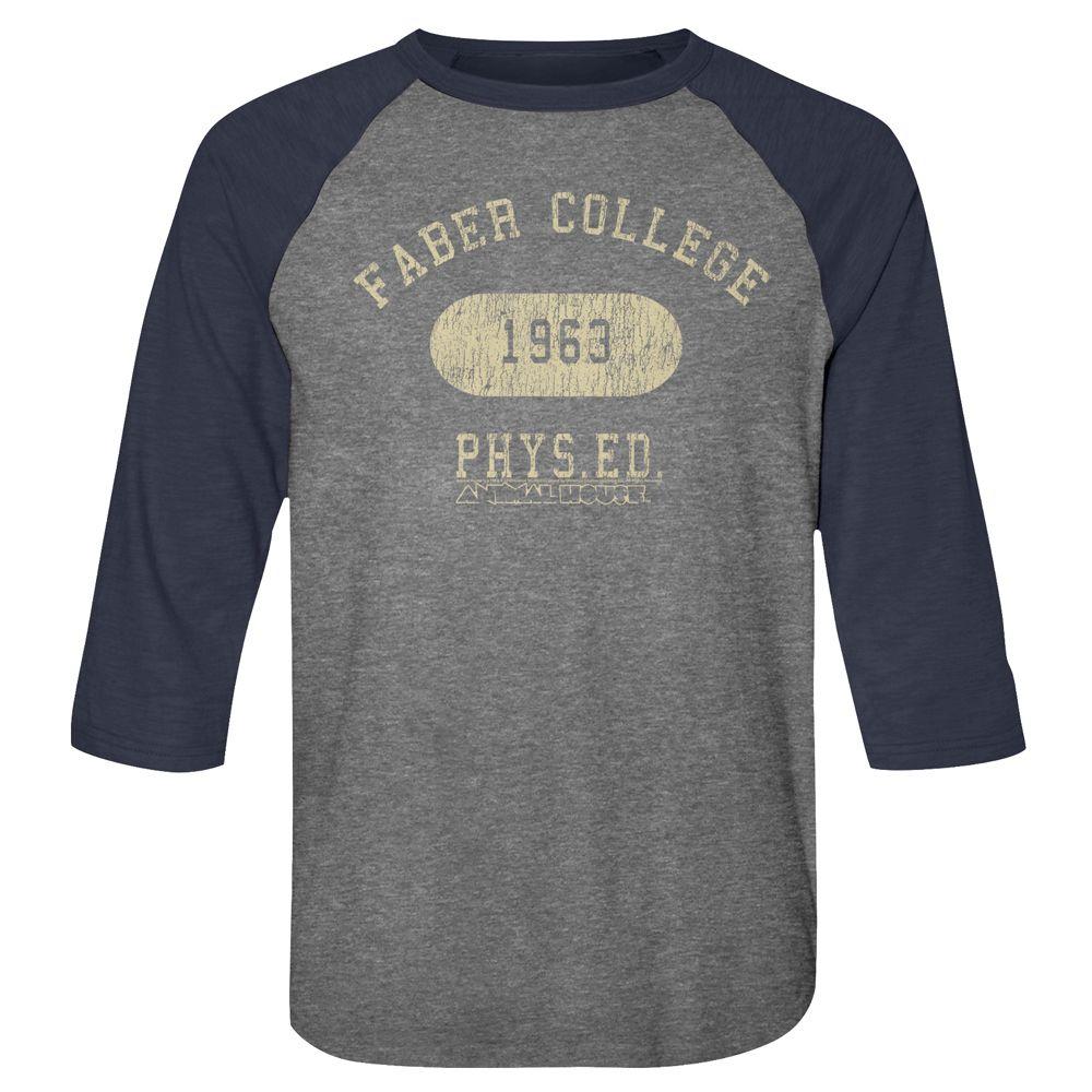 Animal House - Faber Phys Ed Baseball Shirt