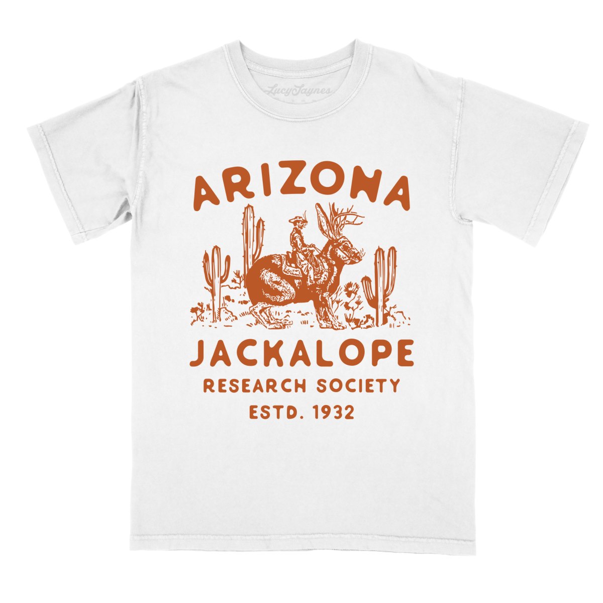 Arizona Jackalope Research Society Comfort Colors Tee